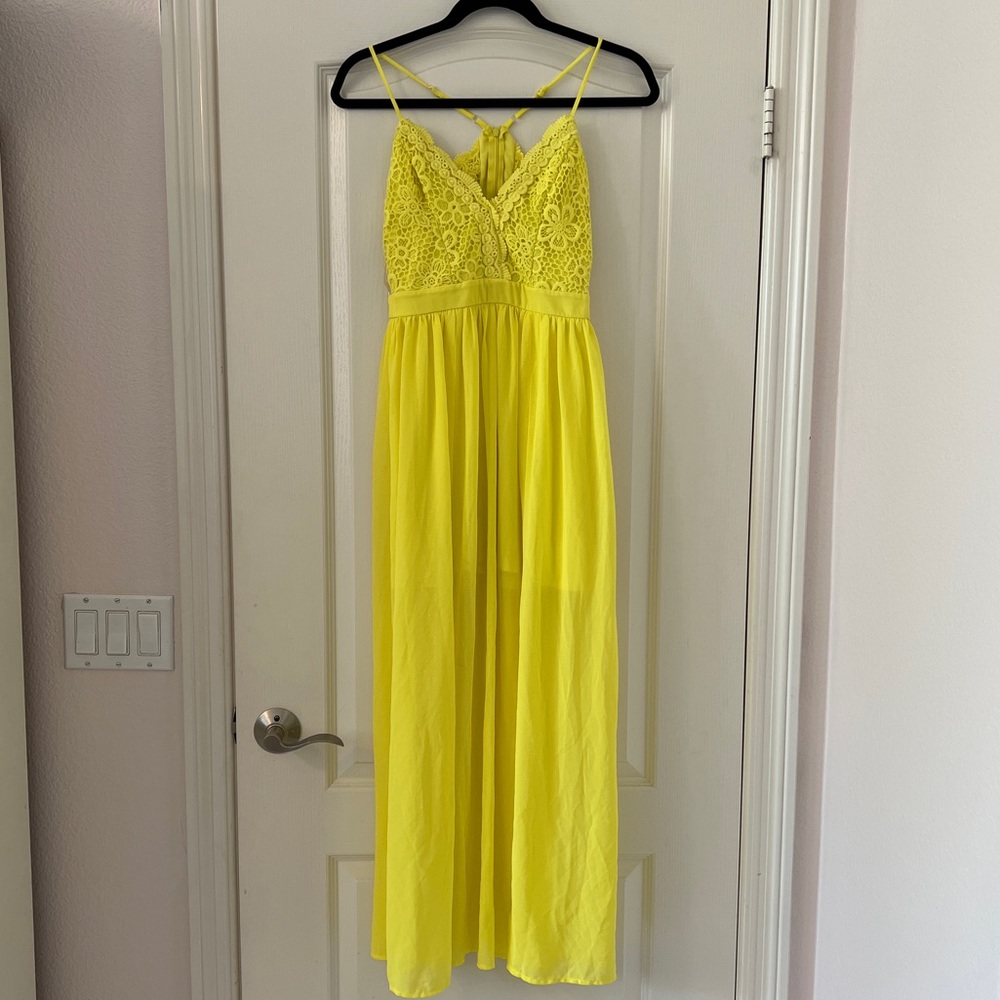 Yellow Maxi Dress